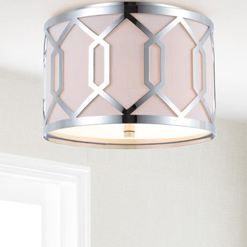 Hex Metal LED Flush Mount - JONATHAN Y